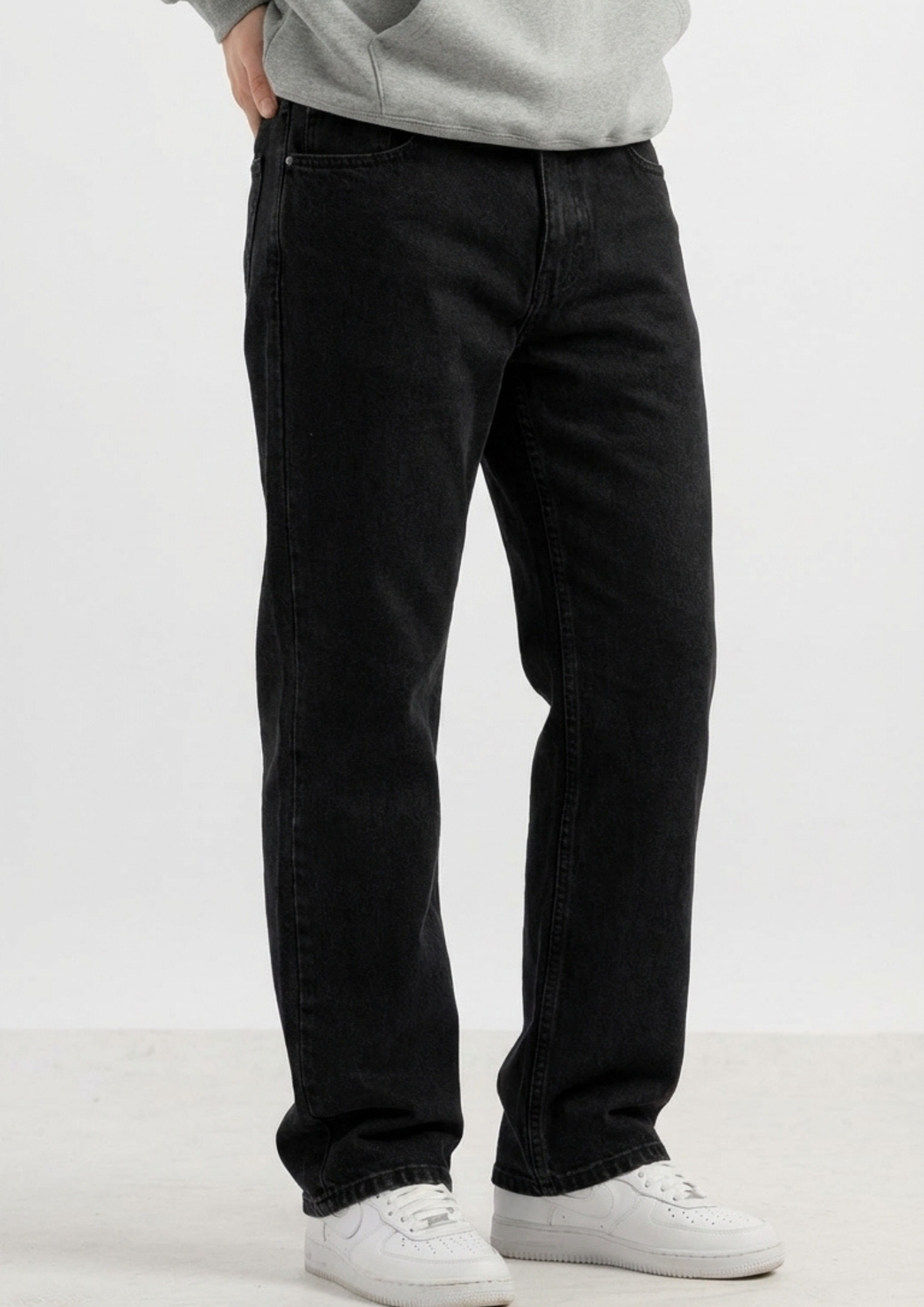 Men's Regular Fit Pack Of 2 - Jeans (Black & Dark blue)