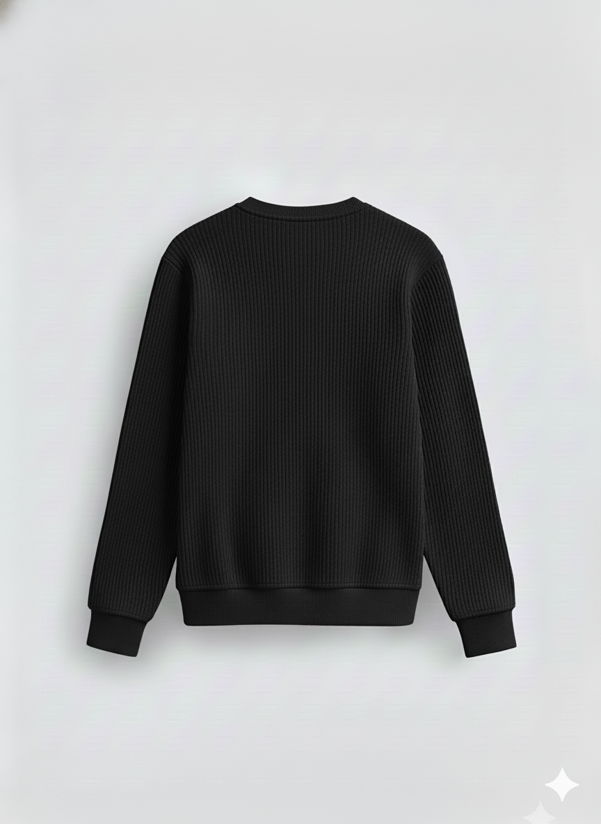 2 Pieces Waffle Knit Henley Pack (Black & Dark Brown)