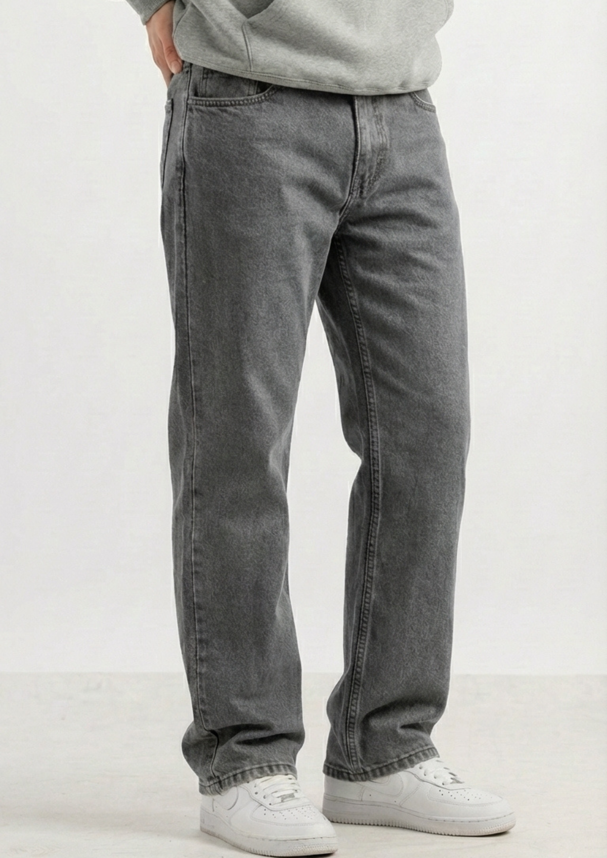 Men's Regular Fit Pack Of 2 - Gray Jeans