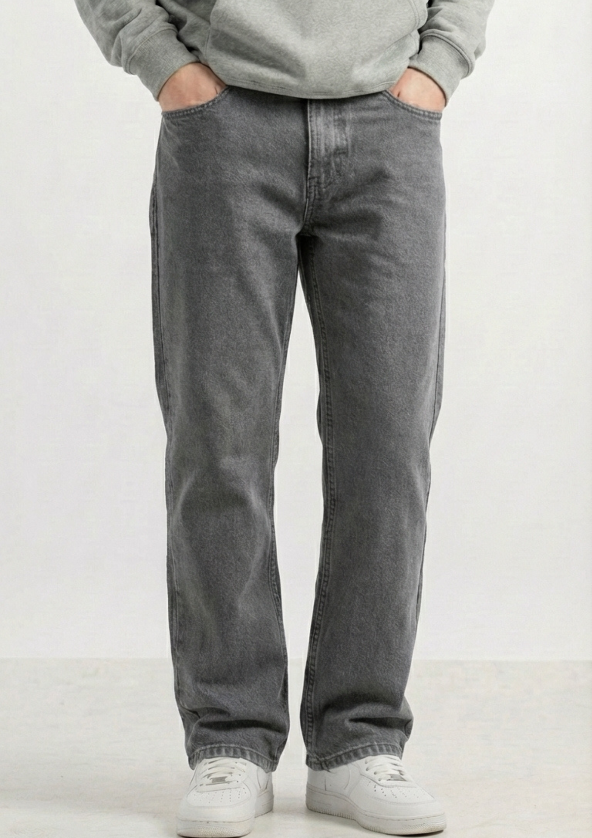 Men's Regular Fit ( Gray ) Jean