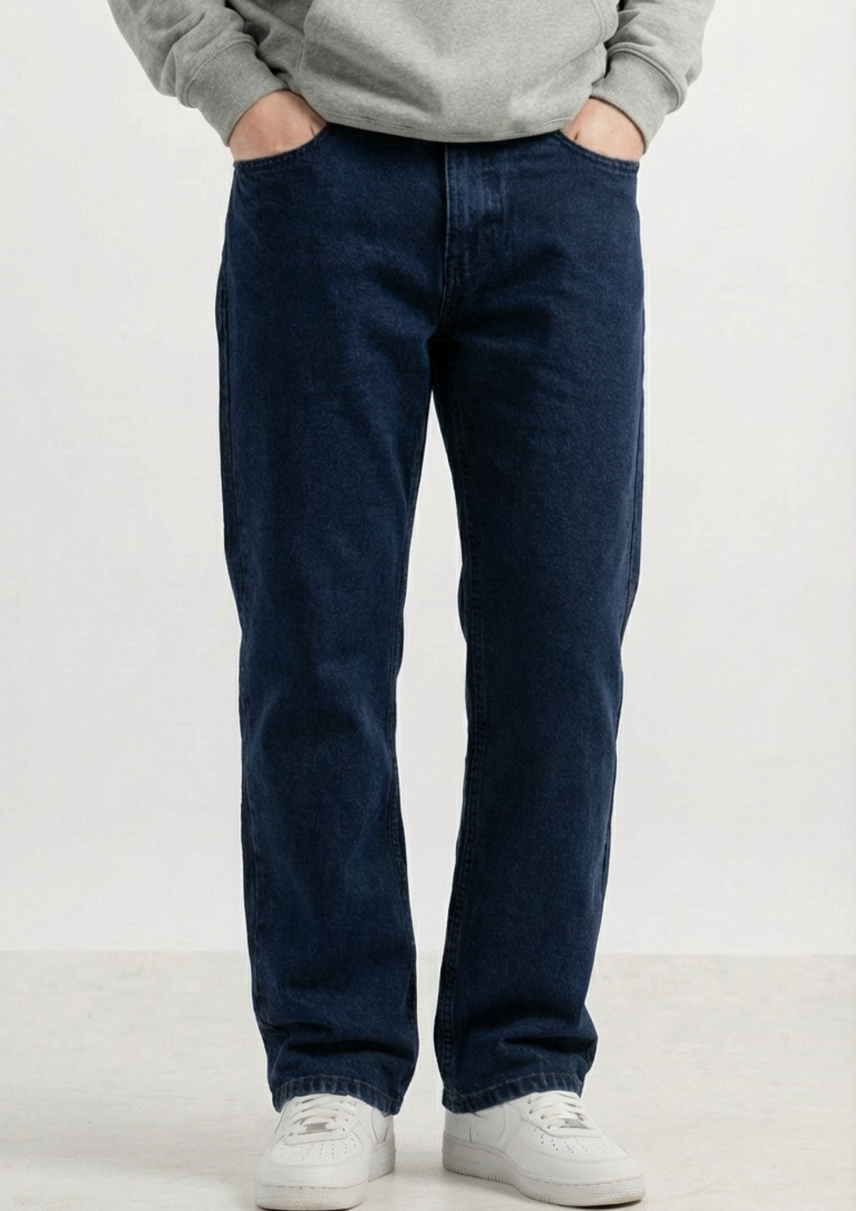 Men's Regular Fit Pack Of 2 - Jeans (Black & Dark blue)
