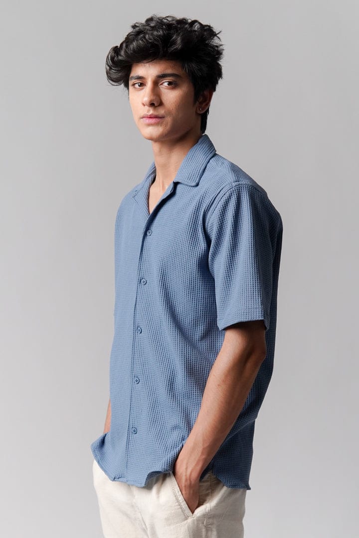 Pack of 4 WAFFLE Open Shirts