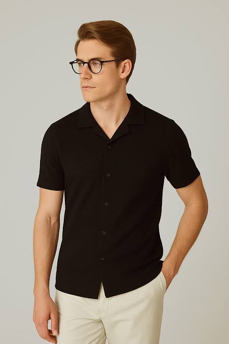 Pack of 4 WAFFLE Open Shirts