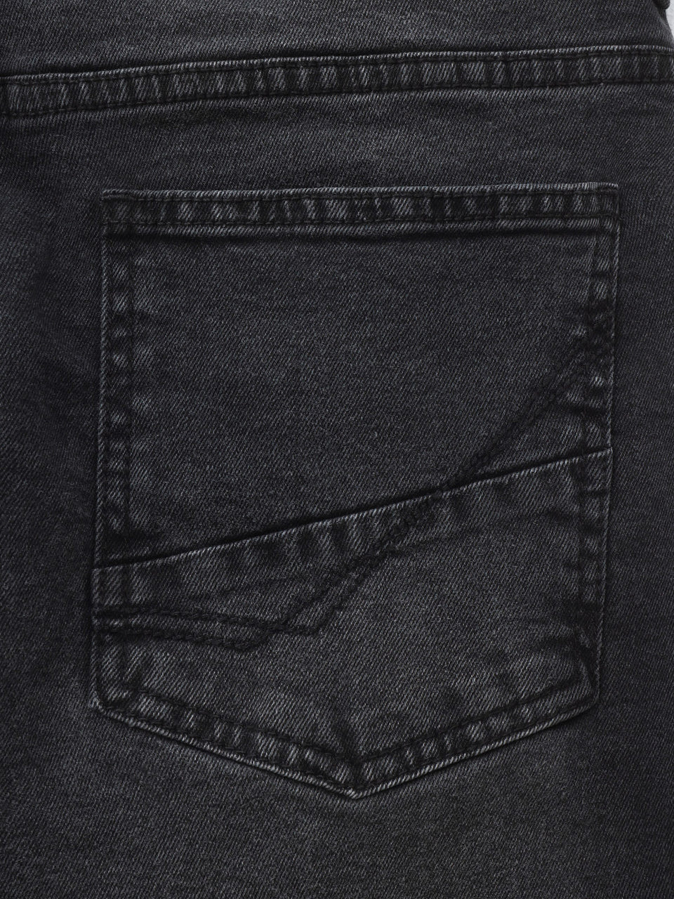 Men's Regular Fit ( BLACK ) Jean