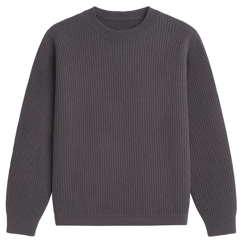 2 Pieces Waffle Knit Tees ( WHITE & DARK GRAY )