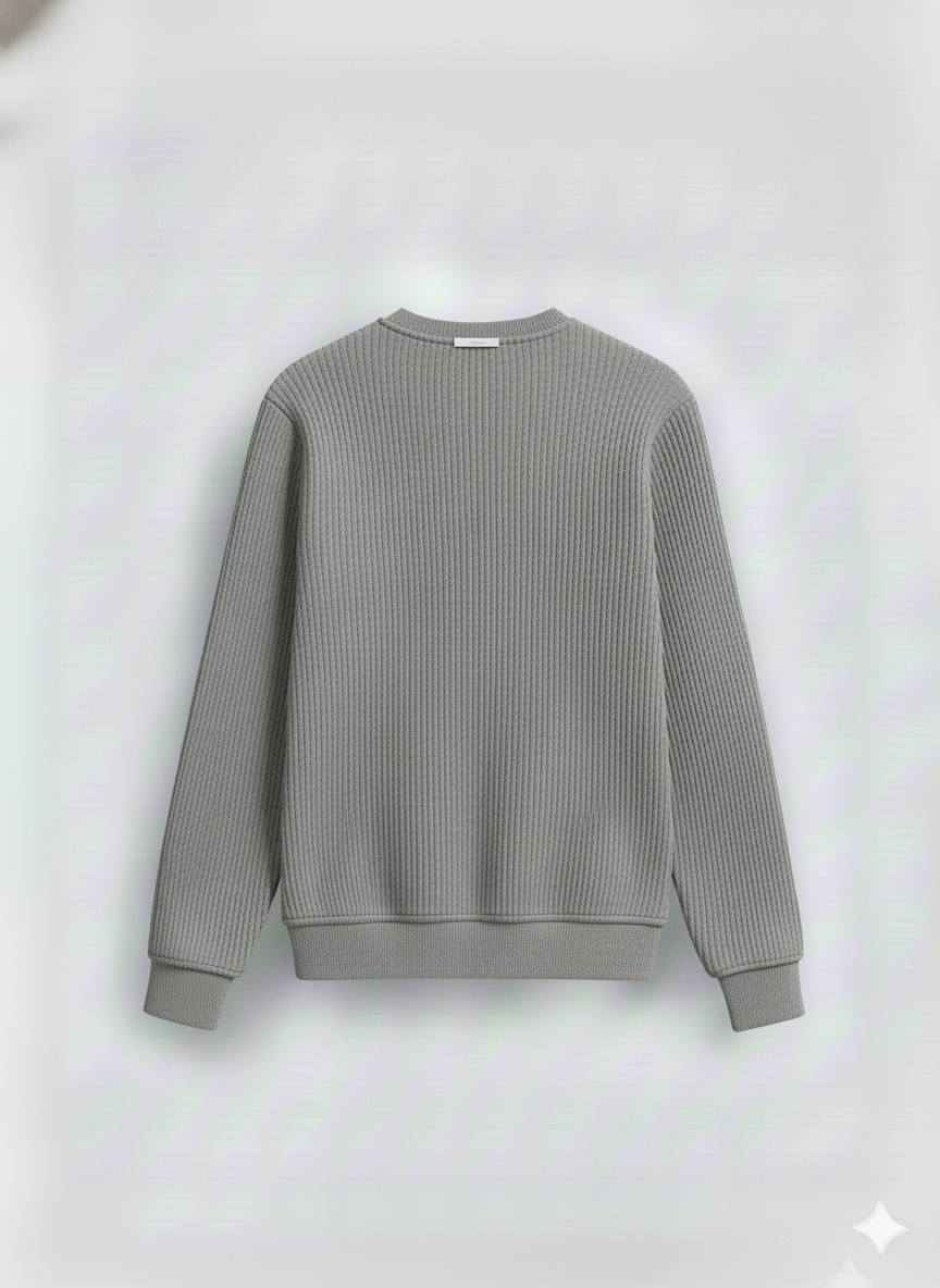 2 Pieces Waffle Knit Henley Pack (Gray & Maroon)